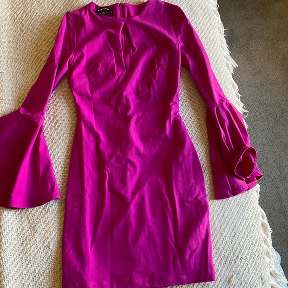 💖 HOT PINK BEBE DRESS - Picture 8 of 8